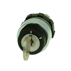 Key Switch, 2 Position Spring