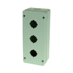 Pushbutton Enclosure 3 Hole