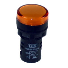 LED Pilot Light 110VAC Yellow