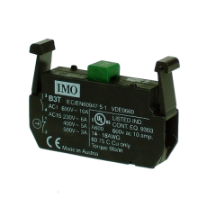 Clip on push button 1NO for