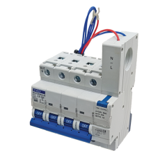 RCBO 3P+N, 5 module, 10kA,