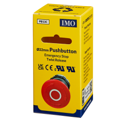 Ø22.5mm Pushbutton - 10A AC1, 6A AC15